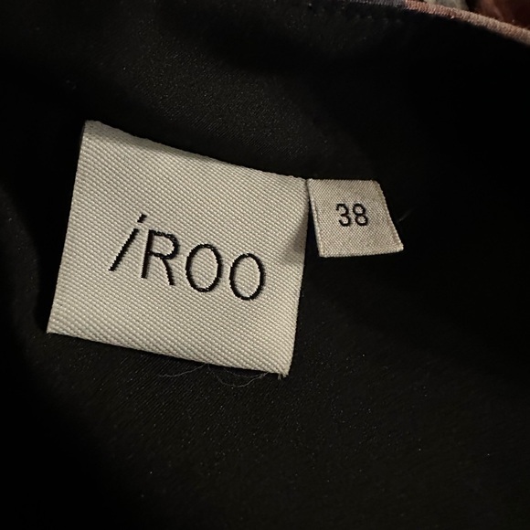 Iroo floral polkadots fit&flare mini dress size 38 - Picture 9 of 11